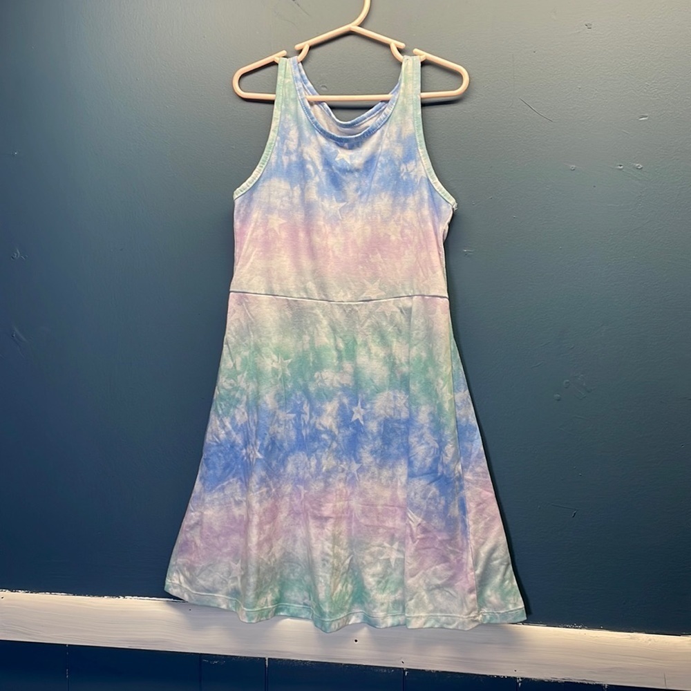 Start Tie Dye Skater Dress